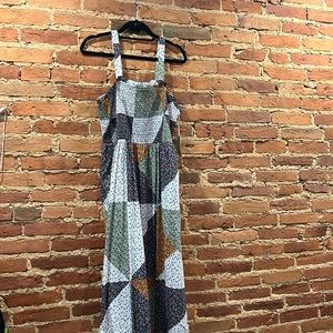 Multi print Maxi Dress